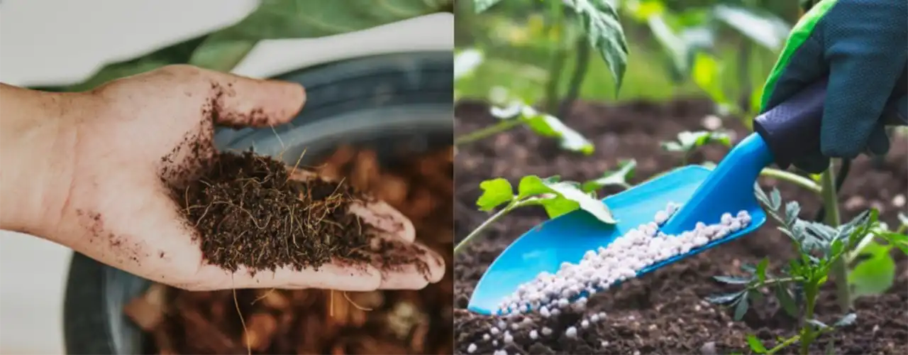 مقایسه کمپوست‌های ارگانیک و شیمیایی